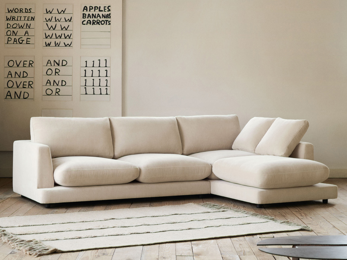 sofa blanco nordico