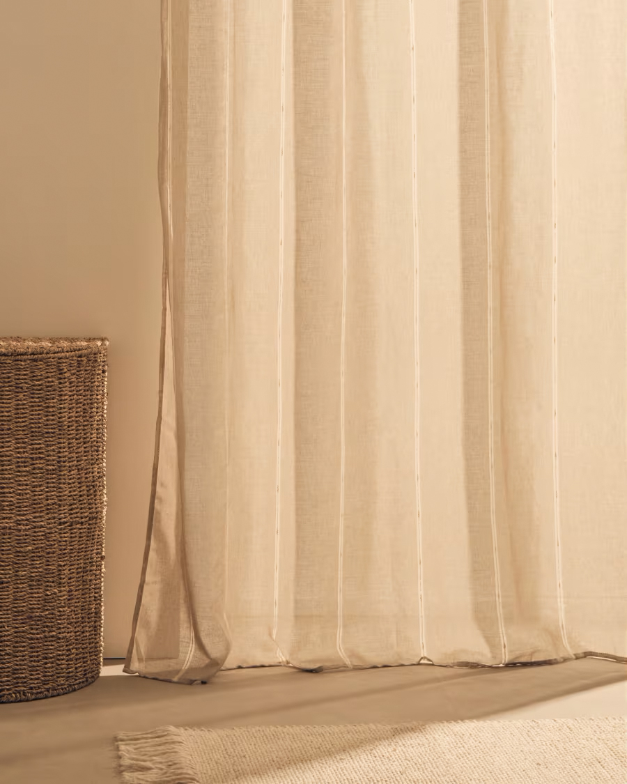 cortinas lino